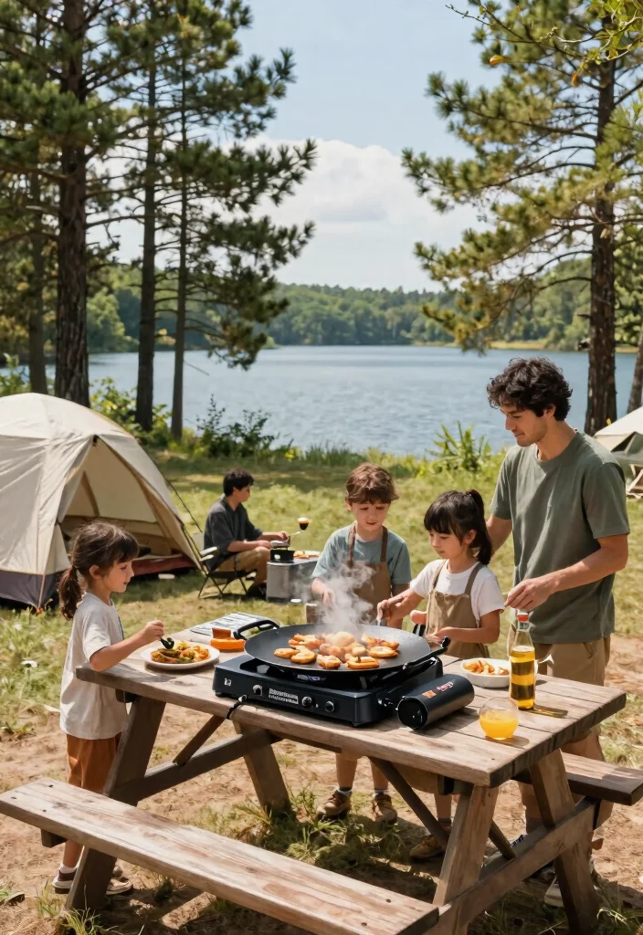11 Best Griddle for Gas Grill Outdoor Cooking 4. Blackstone Adventure Ready 17 Inch Griddle 0