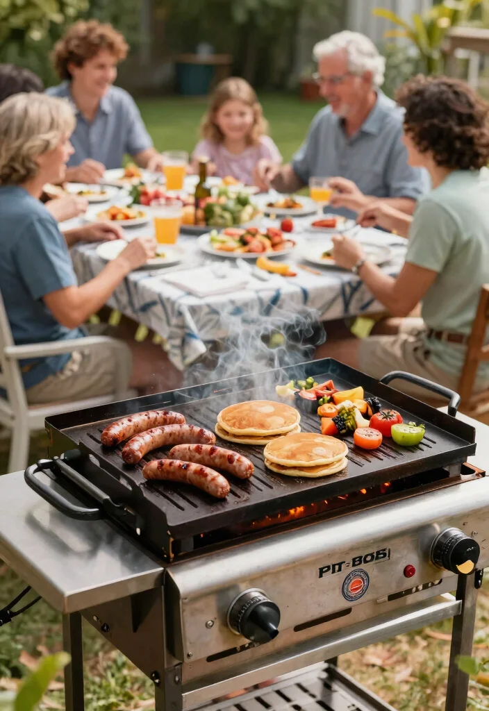 11 Best Griddle for Gas Grill Outdoor Cooking 5. Pit Boss 757GS 3 Burner Gas Griddle 0