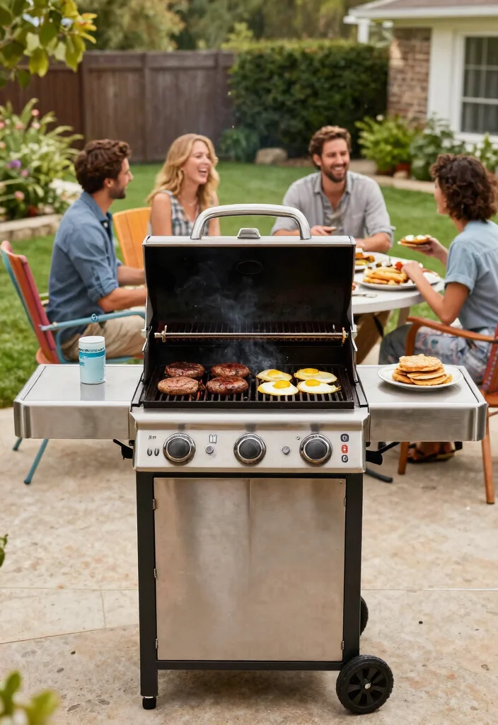 11 Best Griddle for Gas Grill Outdoor Cooking 6. Weber Q 2000 Grill with Griddle 0