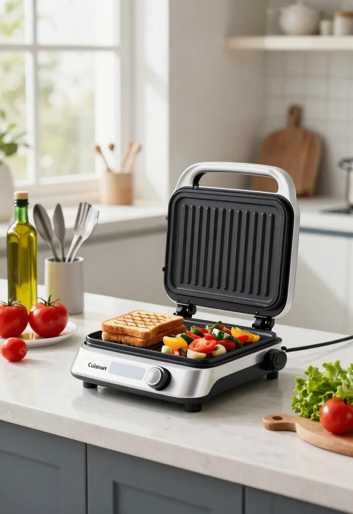 10 Best 17 Inch Griddle Picks for Small Spaces 2. Cuisinart GR 4N 5 in 1 Griddler 0