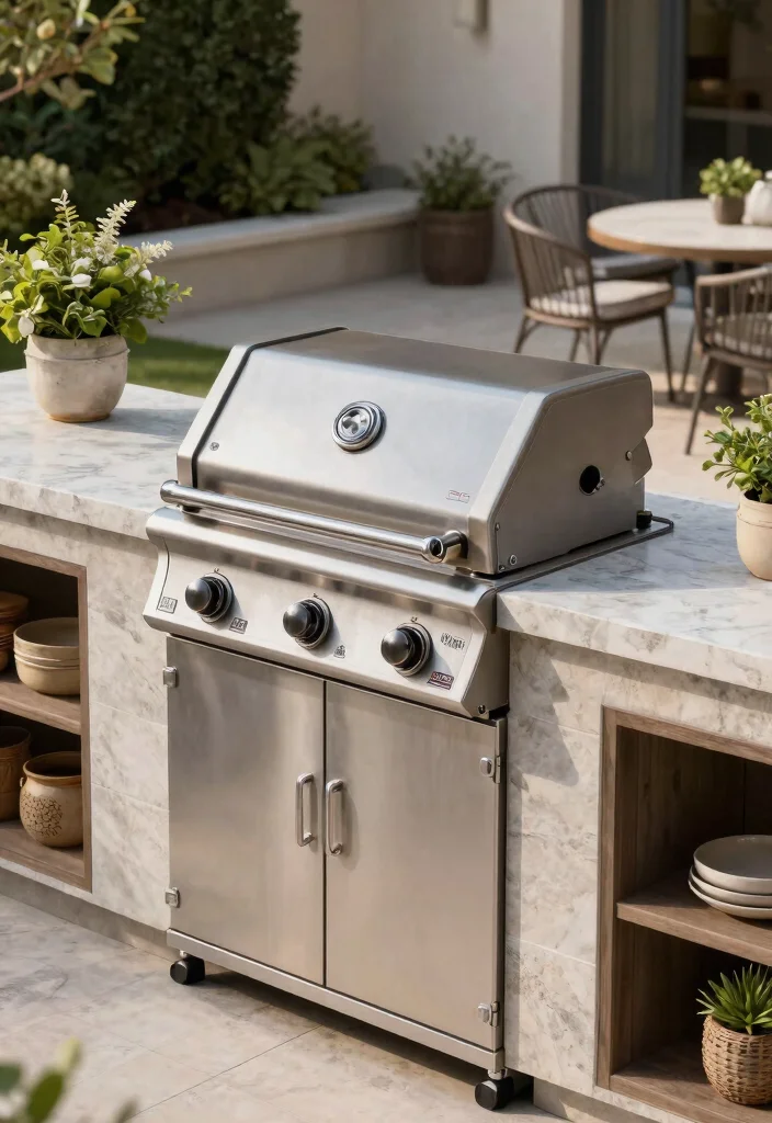 10 Best Built In Gas Grill Reviews for Outdoor Kitchens 2. Weber Summit S 460 Built In Gas Grill 0