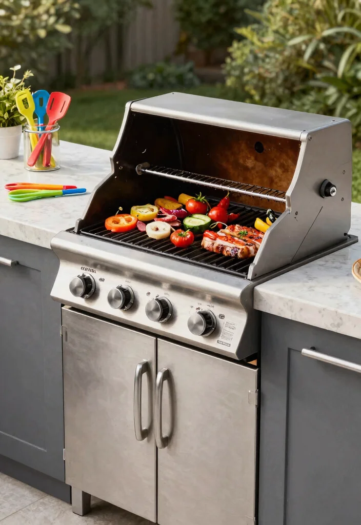 10 Best Built In Gas Grill Reviews for Outdoor Kitchens 9. KitchenAid 740 0780 Built In Gas Grill 0