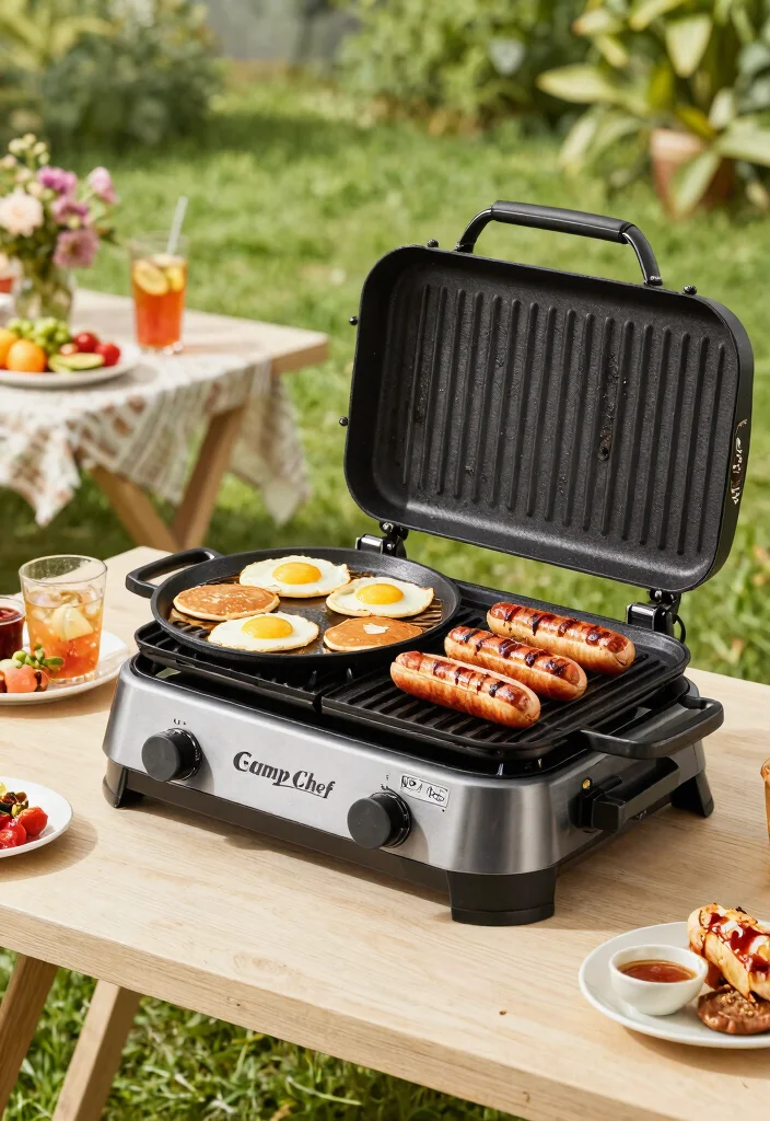 10 Best Gas-Powered Flat Top Grill Reviews for BBQs 2 10 Best Gas Powered Flat Top Grill Reviews for BBQs 2. Camp Chef Flat Top Grill 600 0