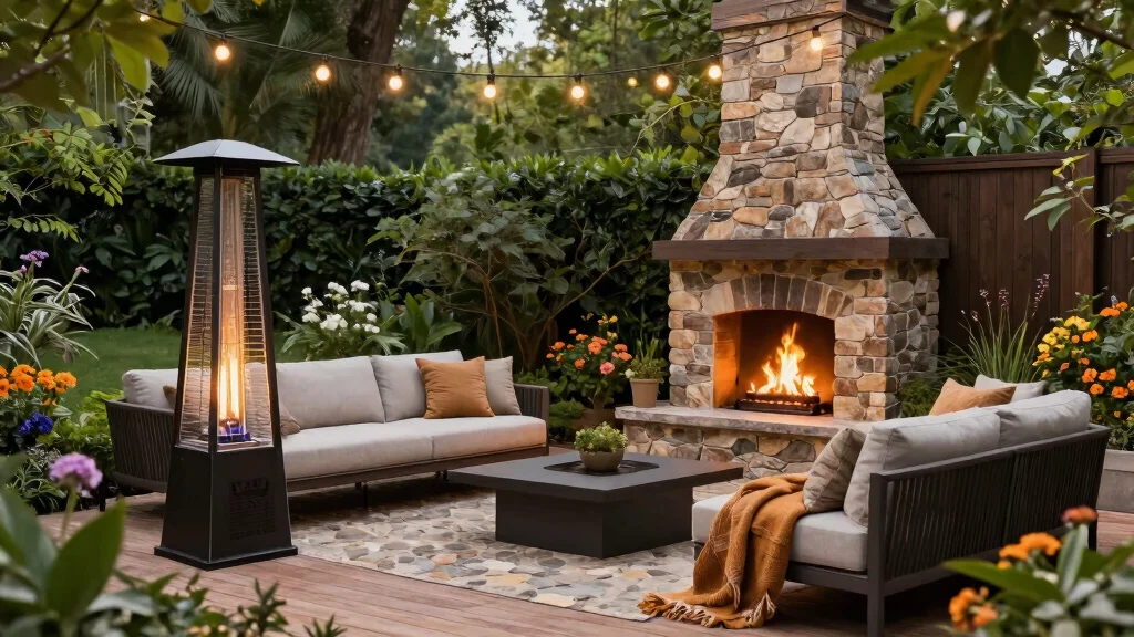 10 Best Outdoor Gas Fireplace Ideas for Easy Warmth