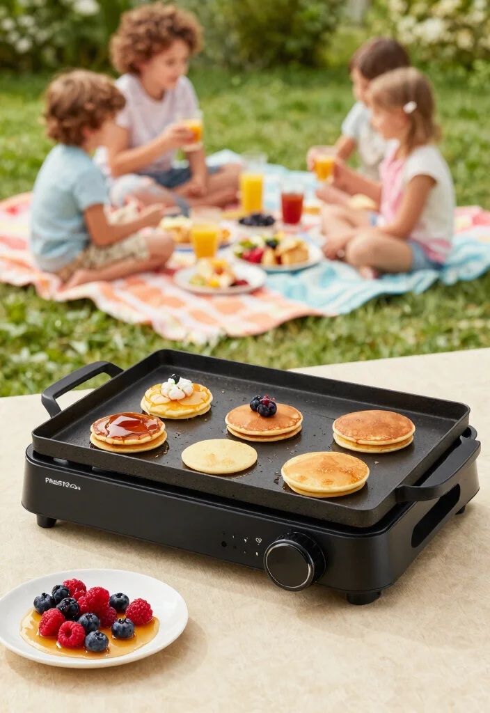 10 Best Pancake Griddle Reviews for Fluffy Breakfasts 2 10 Best Pancake Griddle Reviews for Fluffy Breakfasts 2. Presto 07061 22 inch Electric Griddle 0