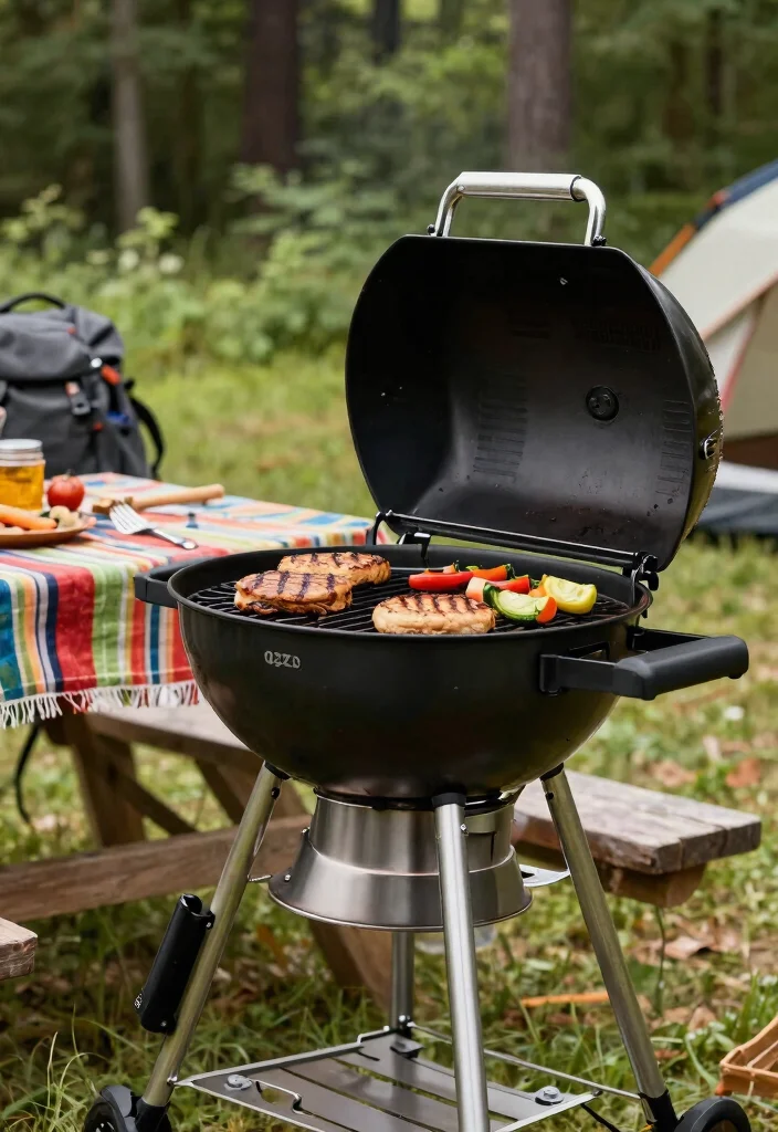 10 Best Portable Gas Grill Picks for Camping Trips 1. Weber Q2200 Portable Gas Grill 0