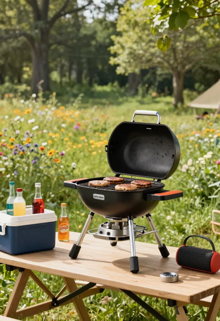 10 Best Portable Gas Grill Picks for Camping Trips 3. Cuisinart CGG 180 Portable Gas Grill 0