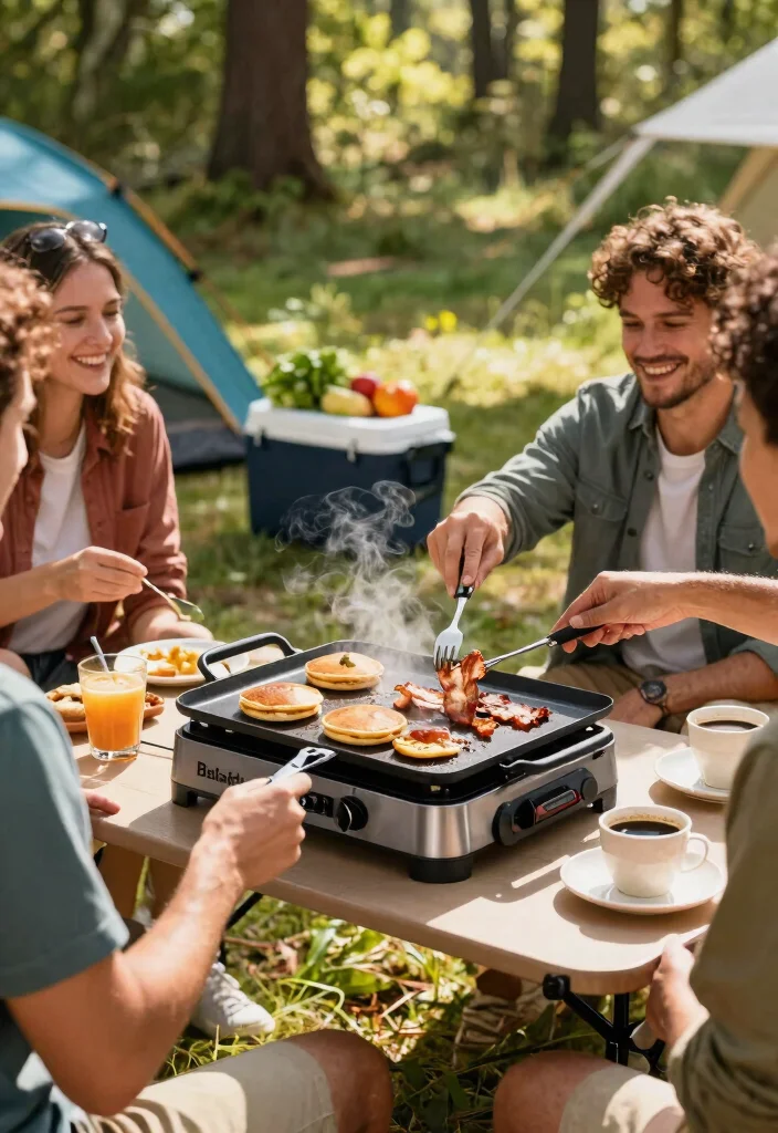 10 Best Portable Gas Grill Picks for Camping Trips 6. Blackstone 22 Inch Tabletop Griddle 0