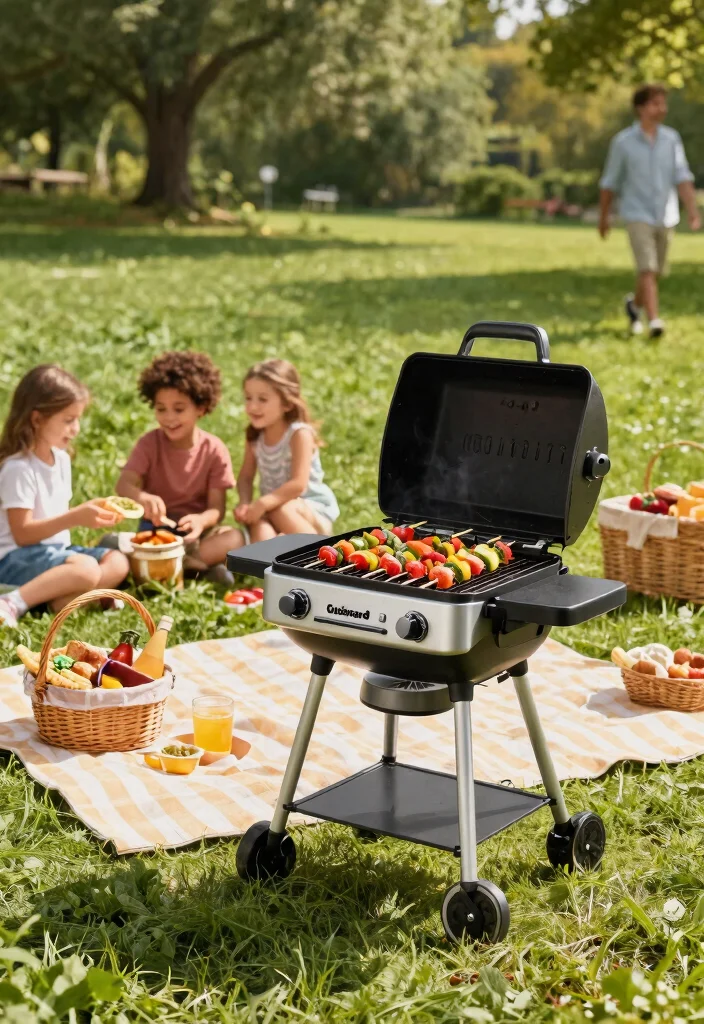 10 Best Propane Gas Grill Models for Backyard Cooking 3. Cuisinart CGG 180T Petit Gourmet Grill 0