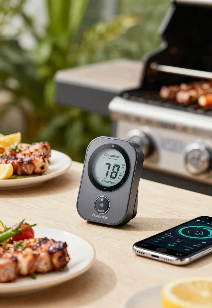 10 Best Thermometers for Gas Grill Accuracy 5 10 Best Thermometers for Gas Grill Accuracy 5. Acurite 00891A Wireless Meat Thermometer 0