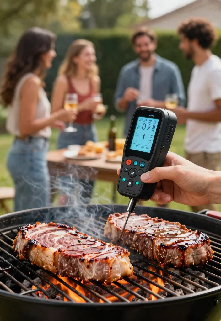 10 Best Thermometers for Gas Grill Accuracy 6 10 Best Thermometers for Gas Grill Accuracy 6. Maverick ET 733 Long Range Wireless Meat Thermometer 0