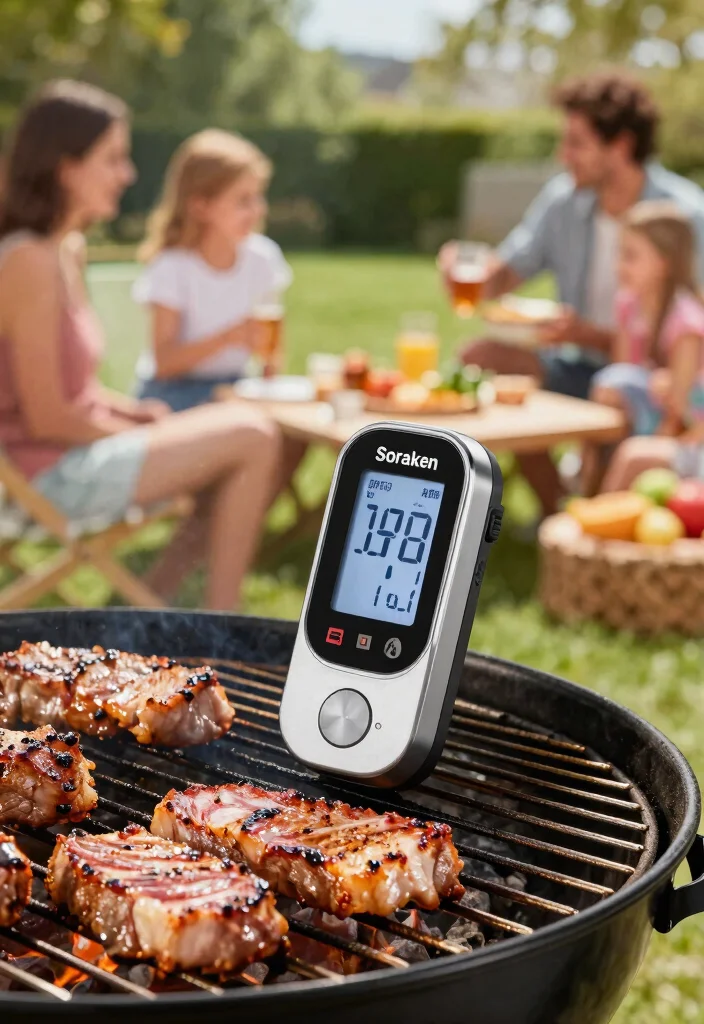 10 Best Thermometers for Gas Grill Accuracy 9 10 Best Thermometers for Gas Grill Accuracy 9. Soraken Wireless Meat Thermometer 0