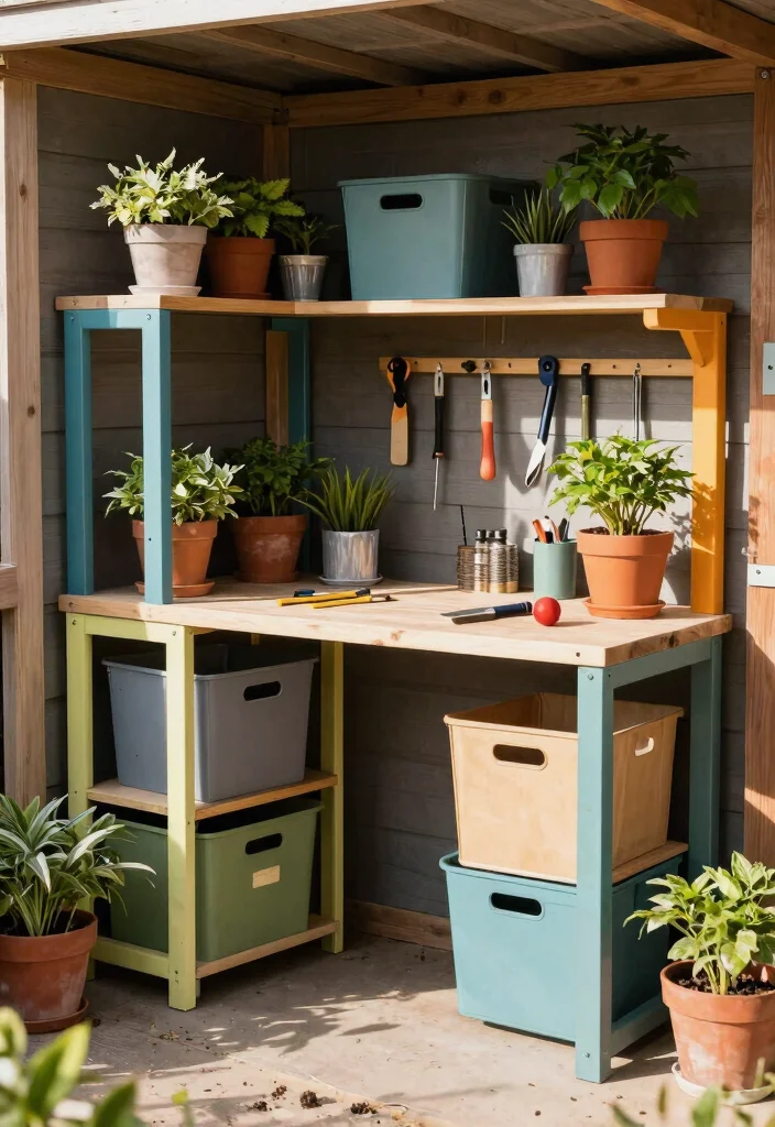 10 Best Tuff Shed Storage Ideas and Custom Upgrades for Small Space Gardening 6. Modular Shed Furniture 0