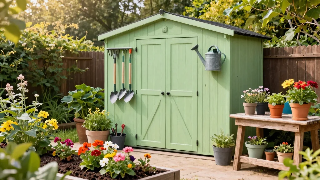 10 Best Tuff Shed Storage Ideas and Custom Upgrades for Small Space Gardening