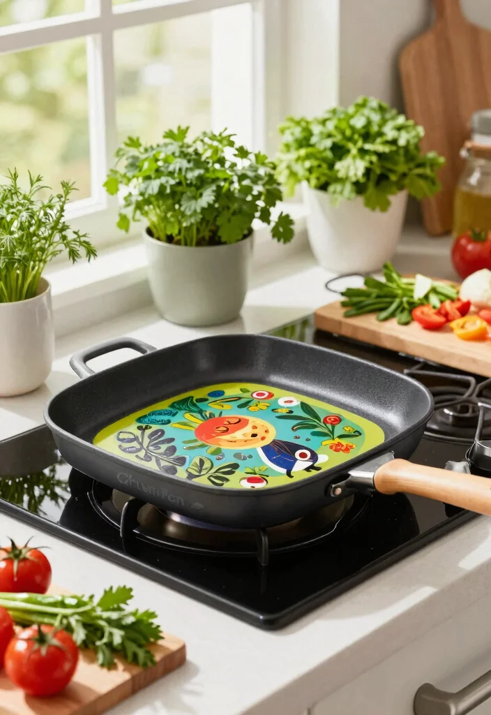 10 Honest Stove Top Griddle Pan Reviews to Read 10. The Eco Friendly Choice GreenPan Ceramic Griddle 0