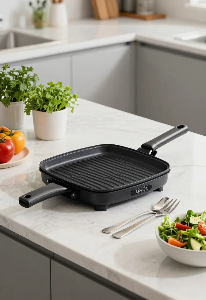 10 Honest Stove Top Griddle Pan Reviews to Read 8. The Lightweight Option OXO Good Grips Griddle 0