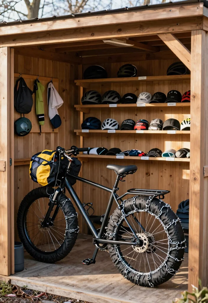 10 Secure Shed Bike Storage Ideas for Cyclists 10 10 Secure Shed Bike Storage Ideas for Cyclists 10. Seasonal Bike Storage Tips 0