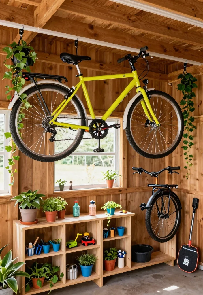10 Secure Shed Bike Storage Ideas for Cyclists 3 10 Secure Shed Bike Storage Ideas for Cyclists 3. Hanging Bike Storage Solutions 0
