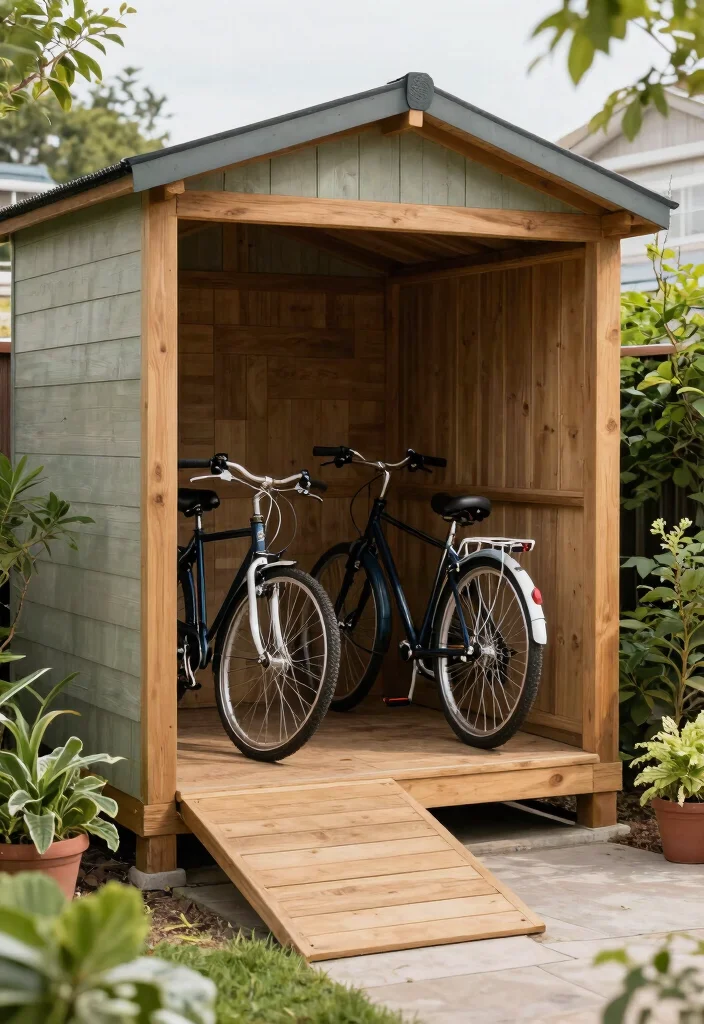10 Secure Shed Bike Storage Ideas for Cyclists 6 10 Secure Shed Bike Storage Ideas for Cyclists 6. Utilizing Under shed Storage Solutions 0