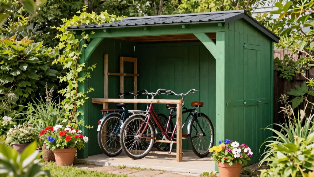 10 Secure Shed Bike Storage Ideas for Cyclists