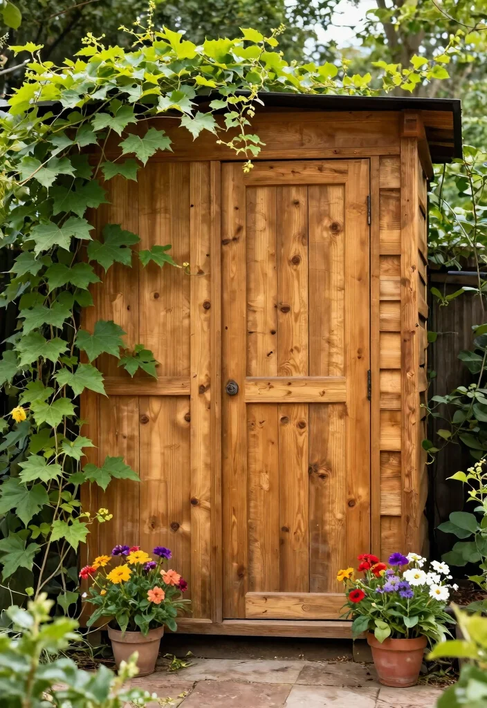 11 Aesthetic Storage Shed Skirting Ideas for a Clean Look 1 11 Aesthetic Storage Shed Skirting Ideas for a Clean Look 1. Rustic Wooden Skirting 0