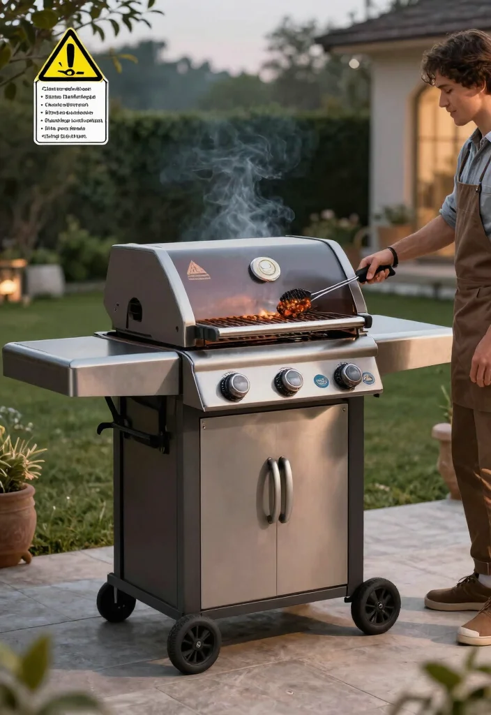 11 Best 32 Inch Gas Grill Designs for Small Spaces 4 11 Best 32 Inch Gas Grill Designs for Small Spaces 4. Safety Features for Peace of Mind 0