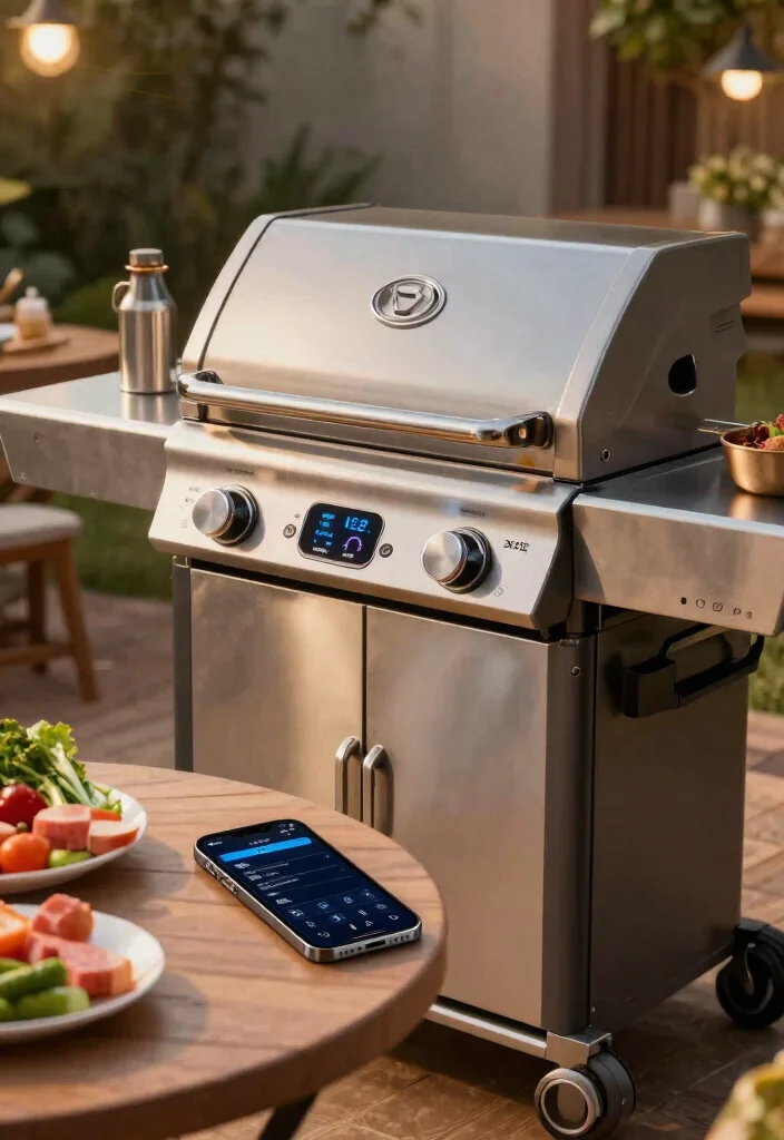 11 Best 32 Inch Gas Grill Designs for Small Spaces 9 11 Best 32 Inch Gas Grill Designs for Small Spaces 9. Smart Technology Integration 0
