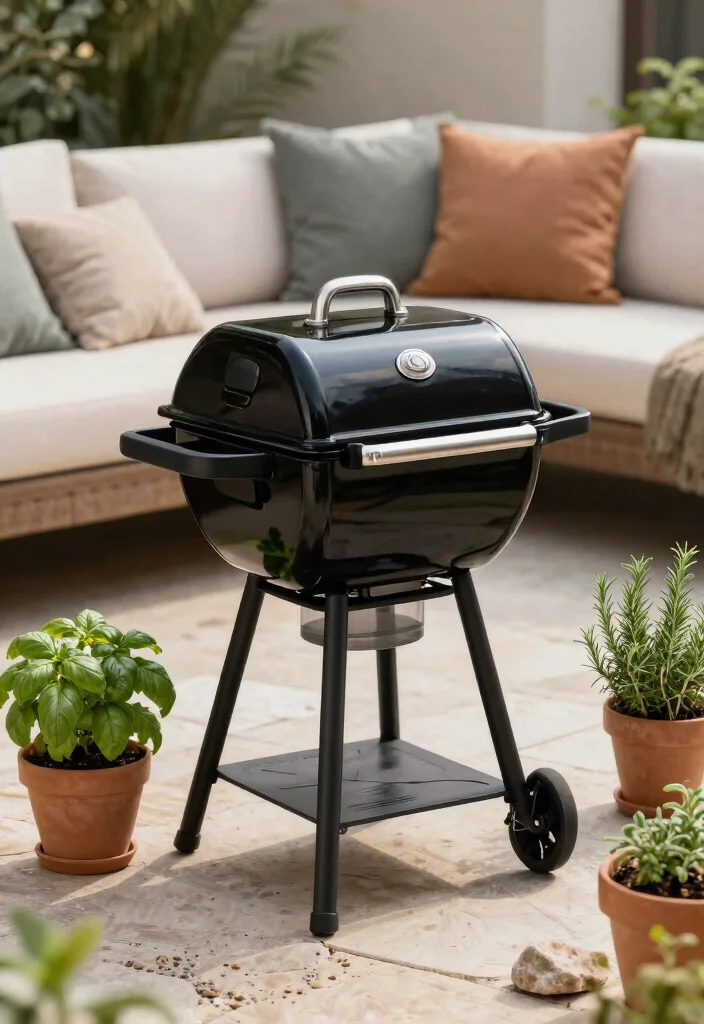 11 Best Countertop Gas Grill Ideas for Small Patios 1 11 Best Countertop Gas Grill Ideas for Small Patios 1. Compact and Stylish The Modern Cube Grill 0
