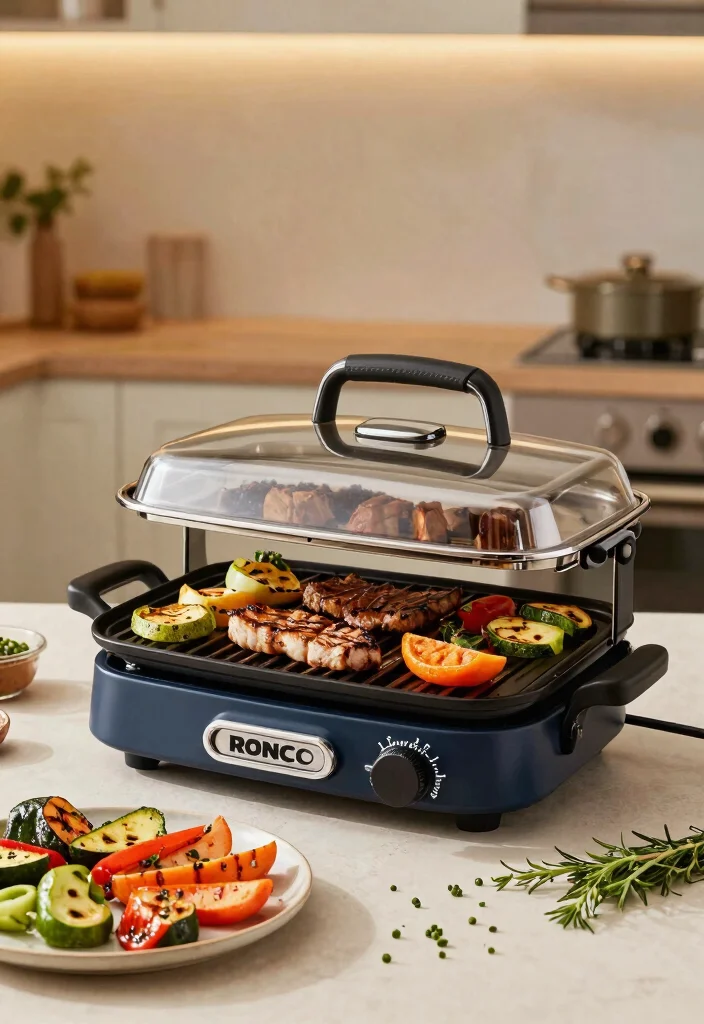 11 Best Electric Griddle for Indoor Cooking 11 11 Best Electric Griddle for Indoor Cooking 11. Ronco Ready Grill 0