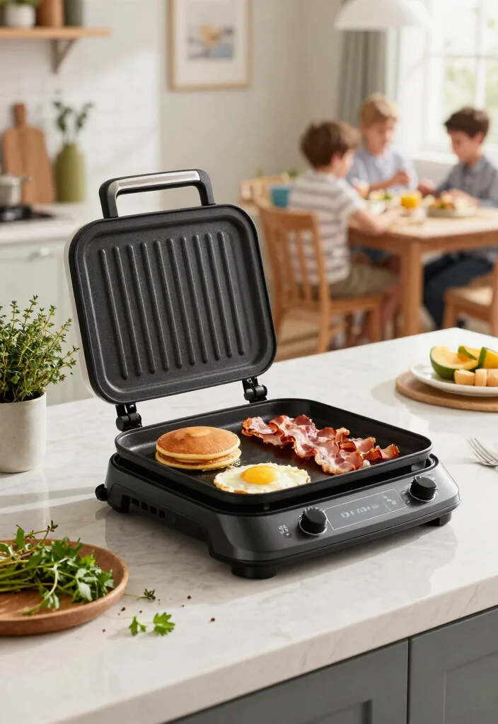 11 Best Electric Griddle for Indoor Cooking 2 11 Best Electric Griddle for Indoor Cooking 2. BlackDecker Family Sized Griddle 0