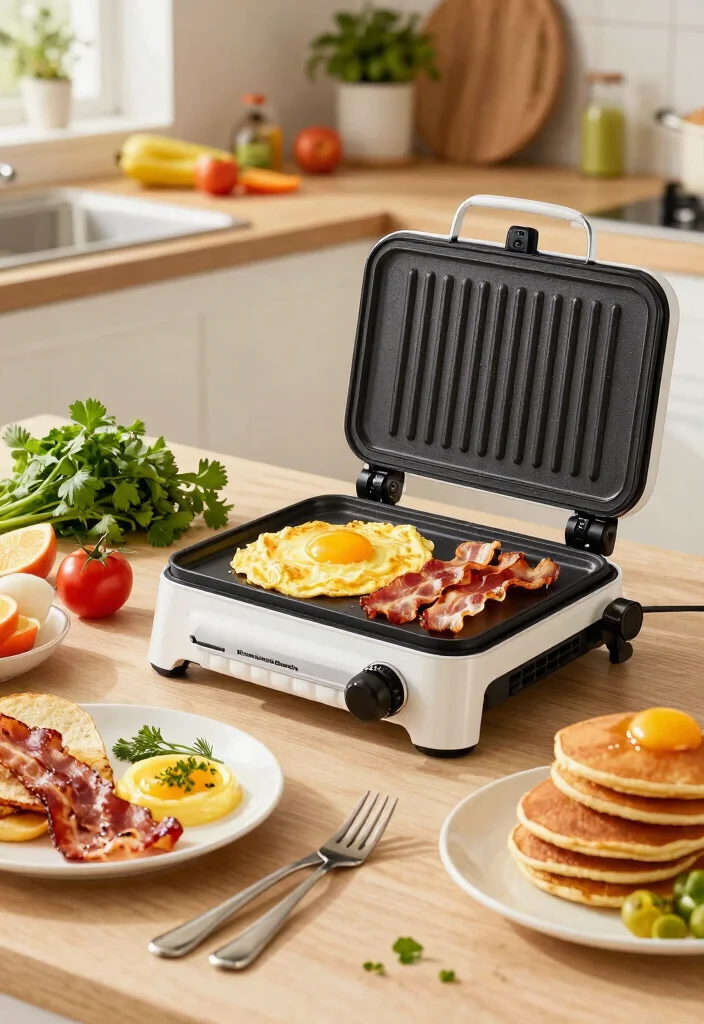 11 Best Electric Griddle for Indoor Cooking 5 11 Best Electric Griddle for Indoor Cooking 5. Hamilton Beach Electric Griddle 0