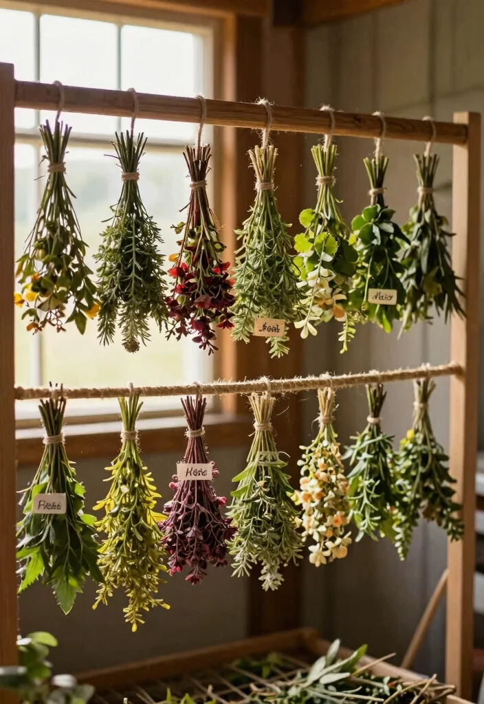 11 Best Lifetime Shed Storage Ideas and Organization 7. Herb Drying Rack 0