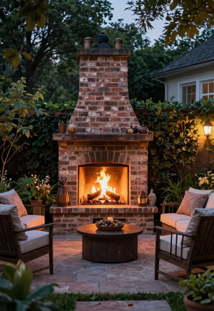 11 Classic Outdoor Brick Fireplace Ideas (Timeless) 12 11 Classic Outdoor Brick Fireplace Ideas Timeless Conclusion 0