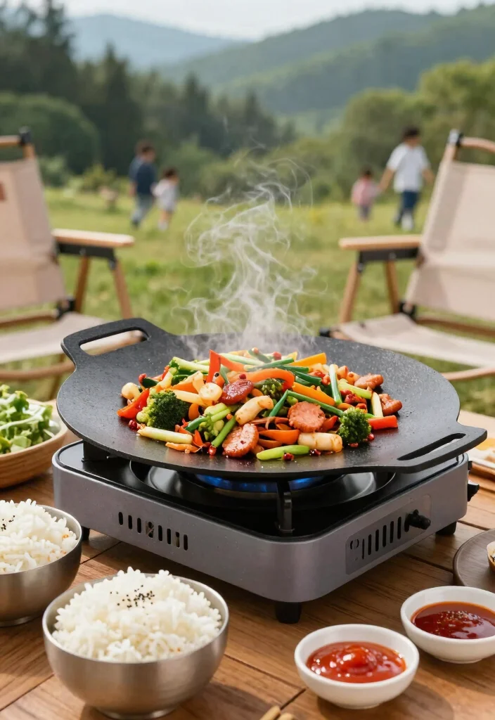 11 Clever Camping Griddle Ideas for Outdoor Adventures 10. Asian Style Stir Fry 0