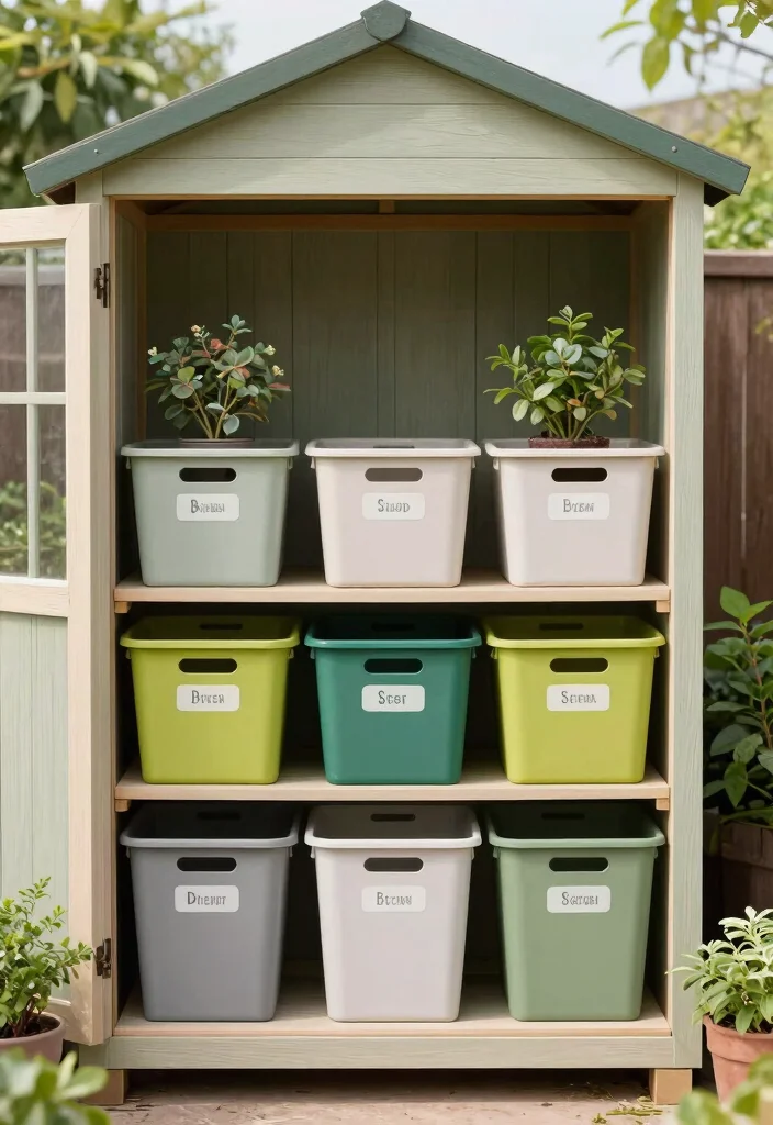 11 Clever Shed Interior Ideas for Vertical Gardening Storage Layouts 11. Seasonal Storage Solutions 0
