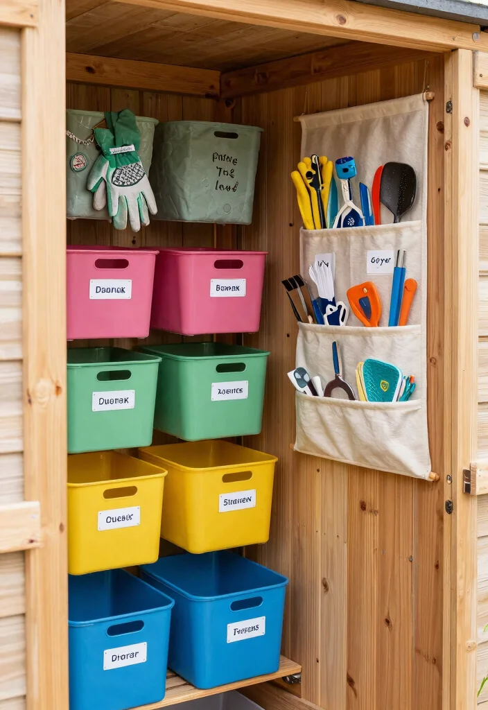11 Clever Shed Interior Ideas for Vertical Gardening Storage Layouts 6. Utilize Closet Space for Tools 0