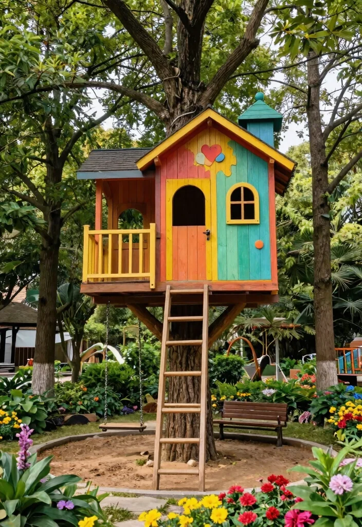 11 Cute Storage Sheds That Look Like House Designs 3. The Playful Treehouse 0