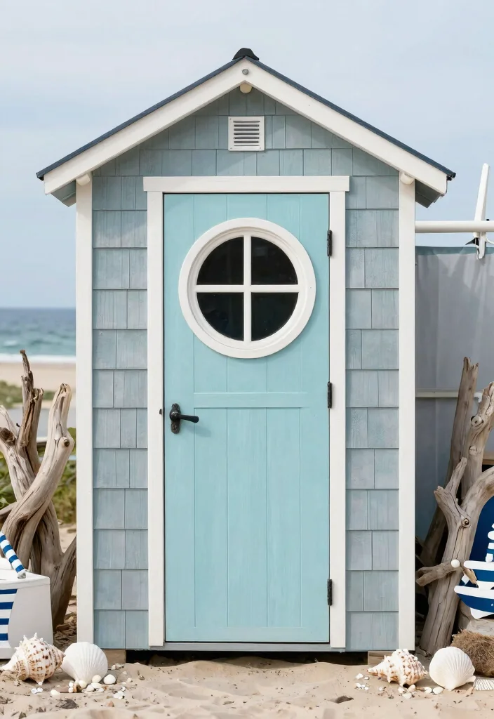 11 Cute Storage Sheds That Look Like House Designs 7. The Nautical Retreat 0