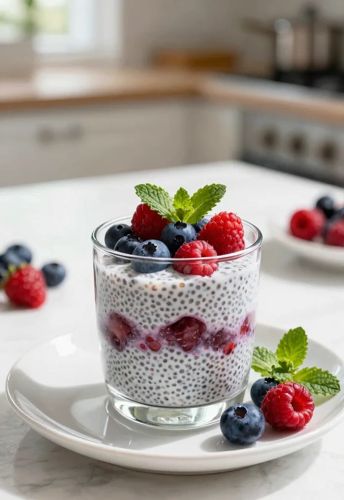 11 Delicious Griddle Breakfast Ideas for Sunday Mornings 11. Berry Chia Seed Pudding 0