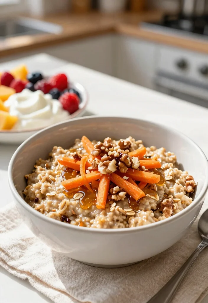 11 Delicious Griddle Breakfast Ideas for Sunday Mornings 9. Carrot Cake Oatmeal 0