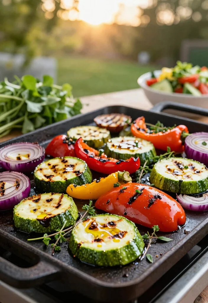 11 Fun BBQ Griddle Ideas for Your Next Backyard Party 1 11 Fun BBQ Griddle Ideas for Your Next Backyard Party 1. Grilled Vegetable Medley 0