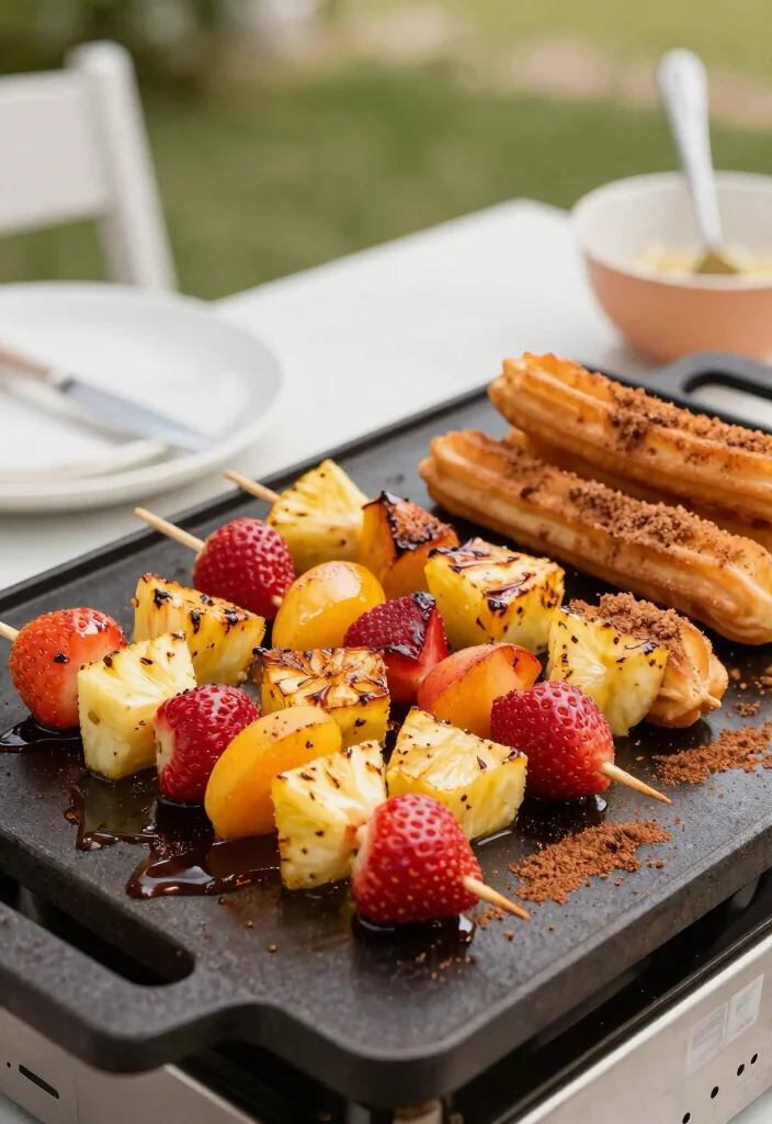 11 Fun BBQ Griddle Ideas for Your Next Backyard Party 6 11 Fun BBQ Griddle Ideas for Your Next Backyard Party 6. Sweet Griddle Desserts 0
