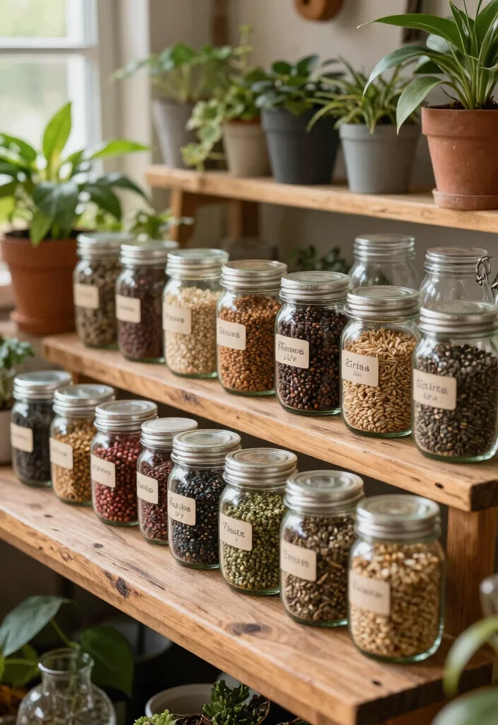 11 Functional Potting Shed Storage Ideas for Gardeners 9 11 Functional Potting Shed Storage Ideas for Gardeners 9. Customizable Seed Storage 0