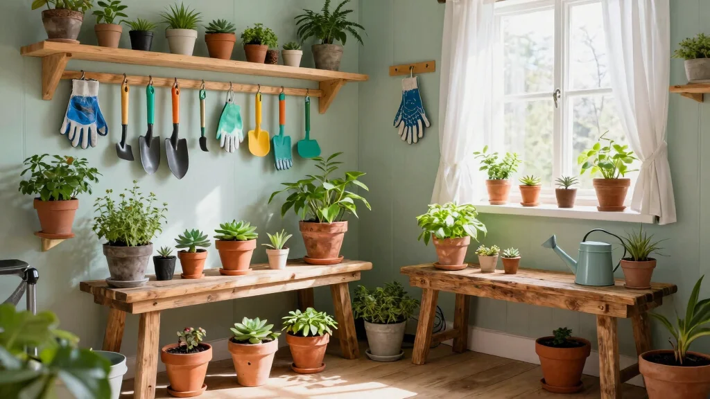 11 Functional Potting Shed Storage Ideas for Gardeners