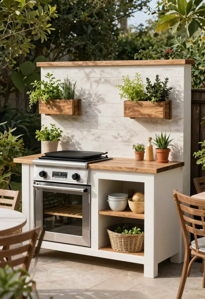 11 Genius Blackstone Griddle Arrangement Ideas Pro Guide 2. The Mini Outdoor Kitchen 0