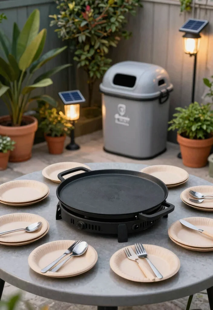 11 Genius Blackstone Griddle Arrangement Ideas Pro Guide 7. Eco Friendly Grilling Setup 0