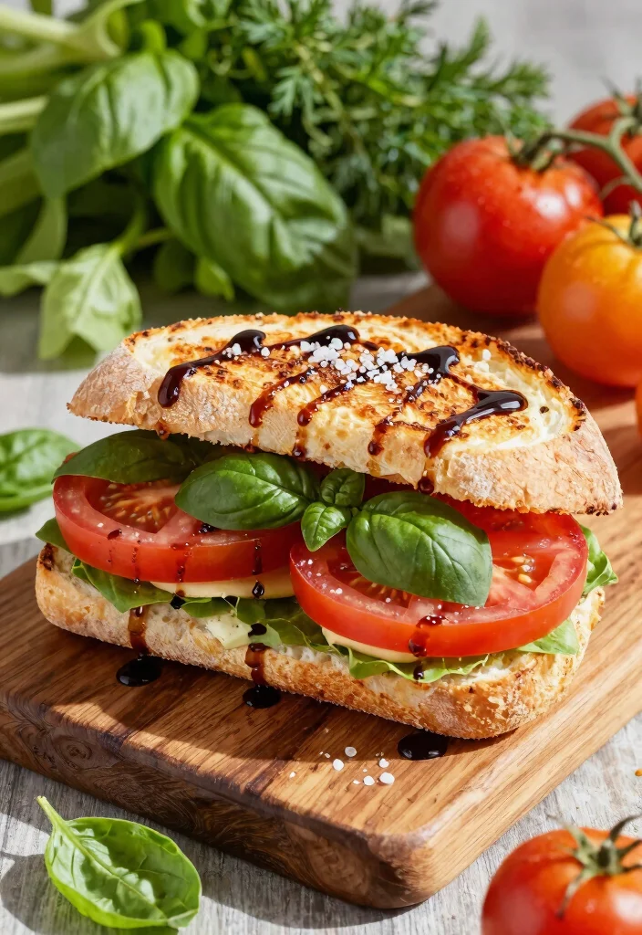 11 Gourmet Griddle Sandwich Ideas Mouthwatering 1. Heirloom Tomato Basil Delight 0