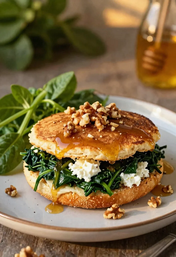 11 Gourmet Griddle Sandwich Ideas Mouthwatering 4. Spinach Goat Cheese Wonder 0