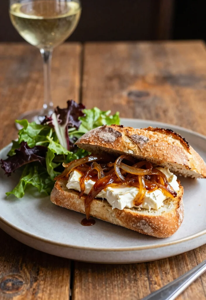 11 Gourmet Griddle Sandwich Ideas Mouthwatering 8. Caramelized Onion Brie Indulgence 0
