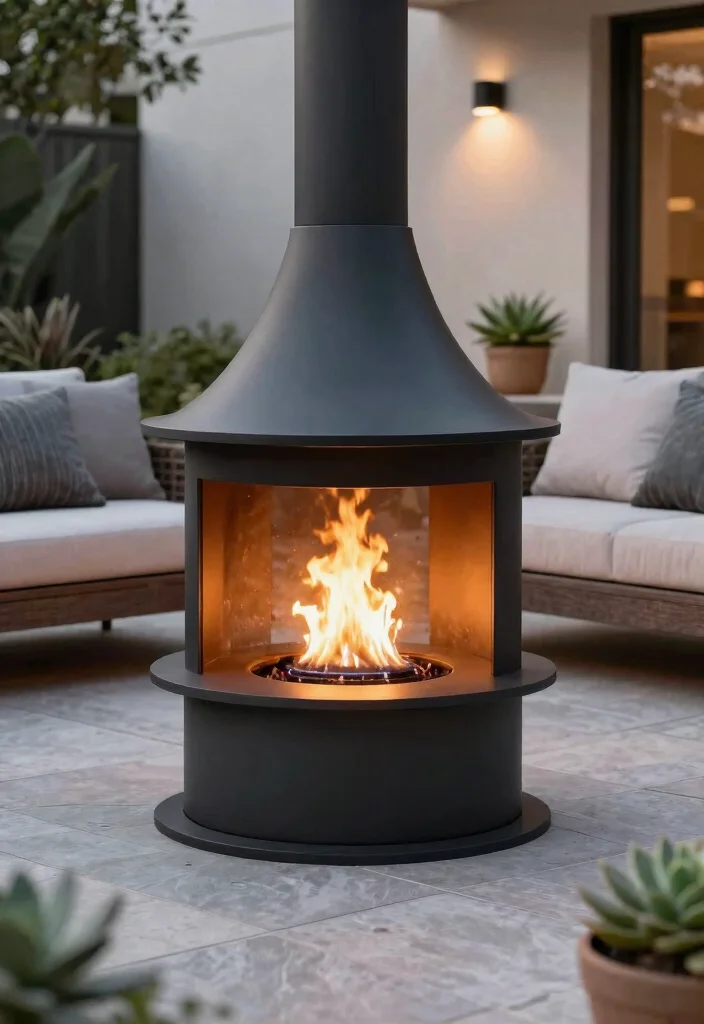 11 Outdoor Fireplace Ideas for Covered Decks and Screened-in Porches 9 11 Outdoor Fireplace Ideas for Covered Decks and Screened in Porches 9. Eco Friendly Fireplaces 0